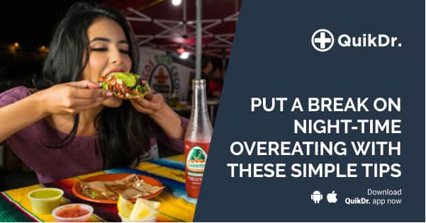 Put a break on night-time overeating with these simple tips