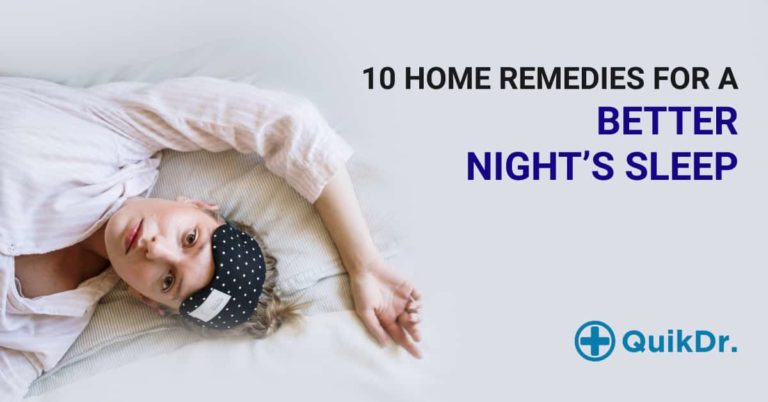 10 Home Remedies for a Better Night’s Sleep