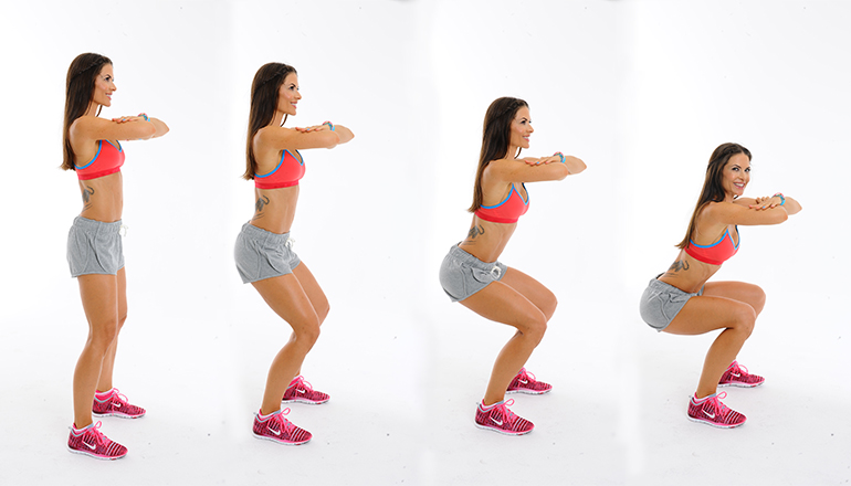 exercises to gain weight- squat