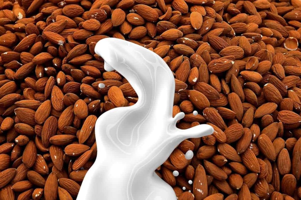 Drink almond milk