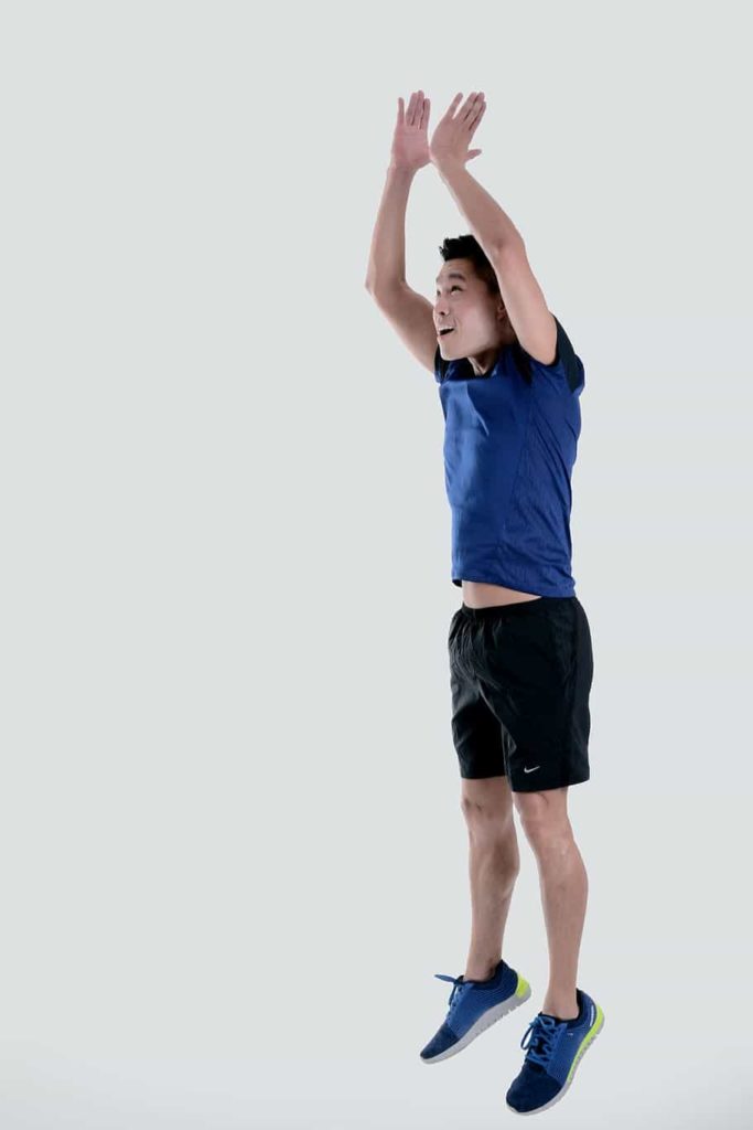 Jumping jacks- Easy and Effective Exercises to Reduce Thigh Fat
