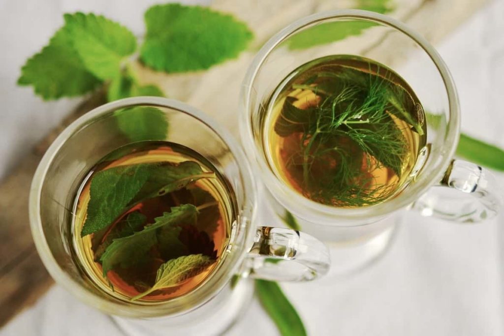 Peppermint tea- Home Remedies For Dust Allergy