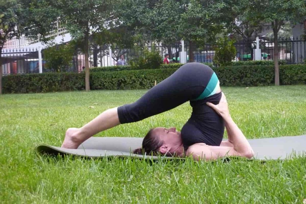 Halasana (Plough Pose)-Best Yoga Poses for Acidity