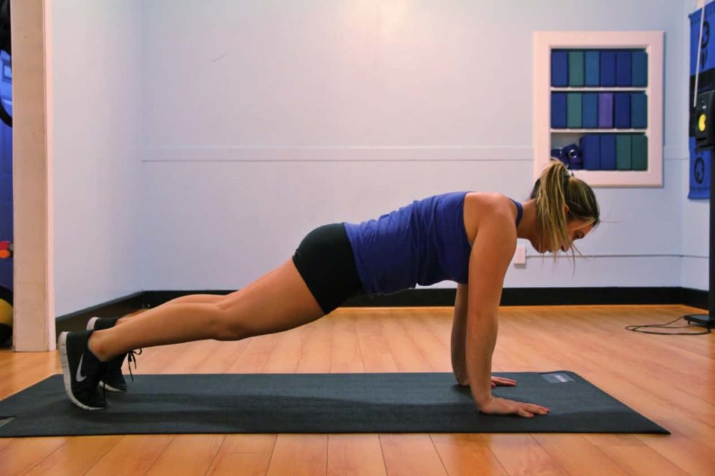 Effective Chest Exercises For Women at Home- plank